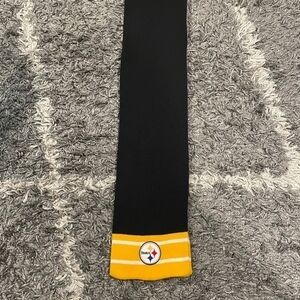 Pittsburgh Steelers Scarf Black and Gold